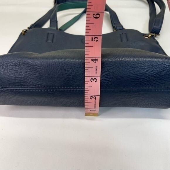 G.H. Bass & Co. Vegan Leather Purse and Zipper pouch reversible 90s bag - Picture 7 of 16